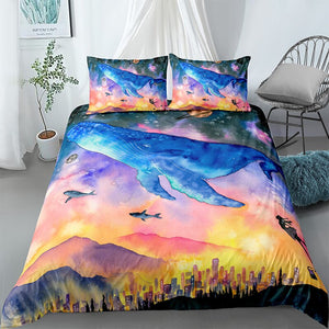 Swim In The Air Bedding Set - Beddingify