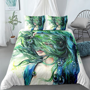 Aquatic Hair Bedding Set - Beddingify