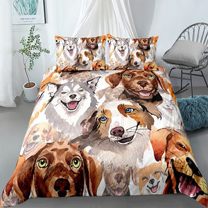 Doggies Bedding Set - Beddingify