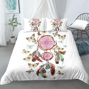 Copy of Cool Color Flower Patterns Bedding Set - Beddingify