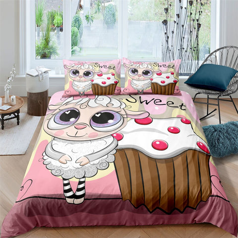 Image of Cartoon Animals Bedding Set