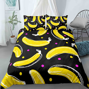 Banana Patterns Bedding Set - Beddingify