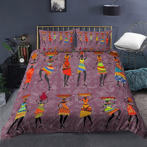 African Jar Ladies Bedding Set - Beddingify