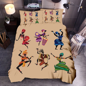 African Dance Moves Bedding Set - Beddingify