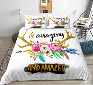 Be Amazing & Amazed Bedding Set - Beddingify