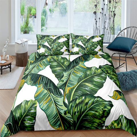 Image of Palm Leaves Bedding Set
