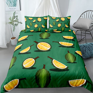 Durian Patterns Pine Bedding Set - Beddingify