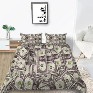 3D Money Bedding Set - Beddingify