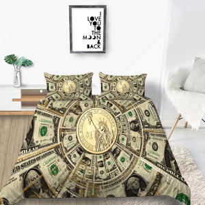3D Money Tube Bedding Set - Beddingify