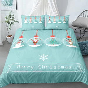 Christmas Snowballs Bedding Set - Beddingify