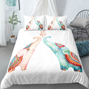 Lovely Elephants Bedding Set - Beddingify