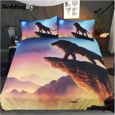 Image of The Lion King Art Comforter Set - Beddingify