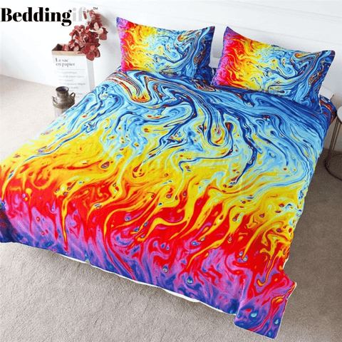 Image of Lava Comforter Set - Beddingify