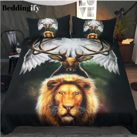Image of Leaders of the Earth by KhaliaArt Bedding Set - Beddingify
