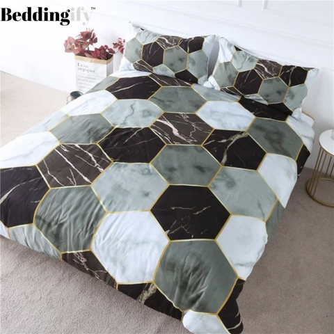 Image of Luxury Marble Bedding Set - Beddingify