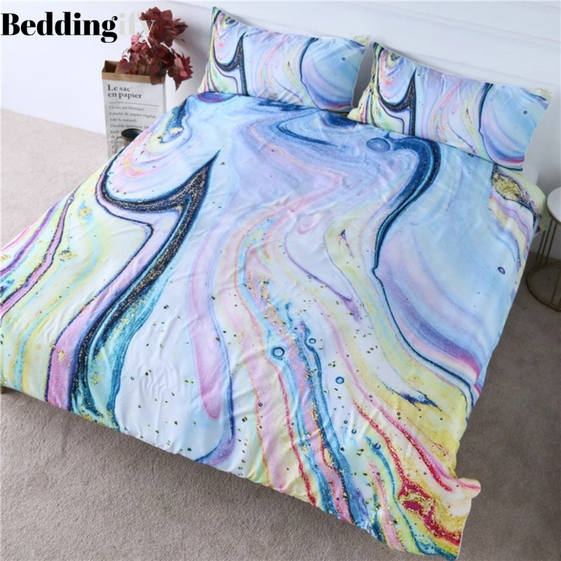 Marble Comforter Set - Beddingify