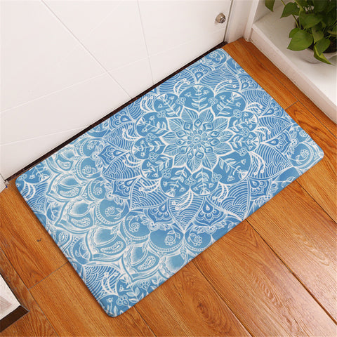 Image of Cloudy Mandala Door Mat