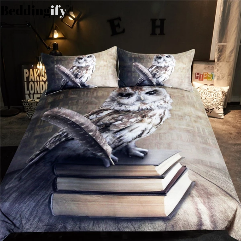 Owl Comforter Set - Beddingify