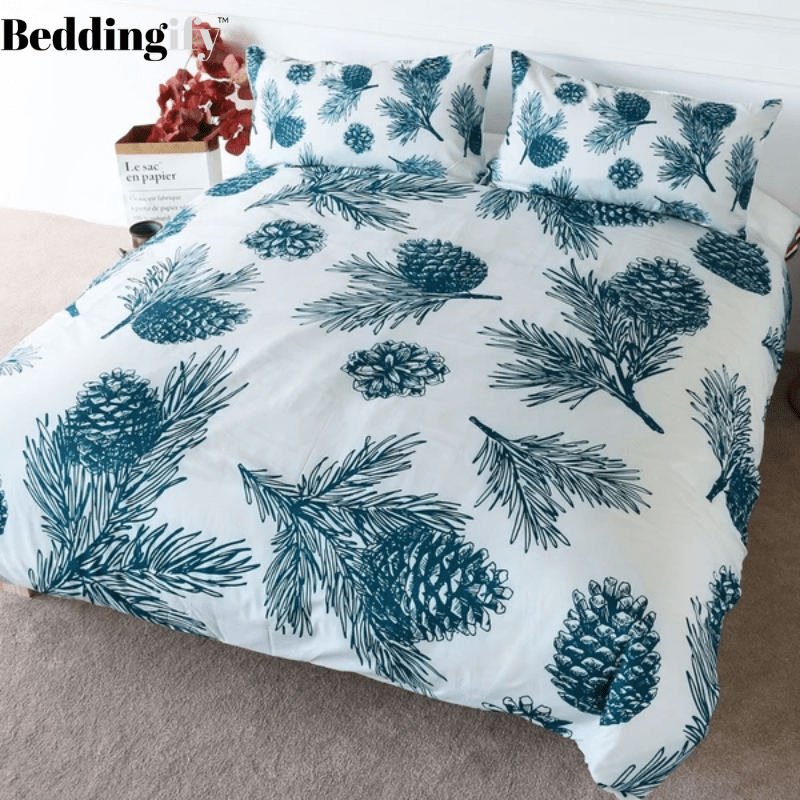 Pinecones Comforter Set - Beddingify