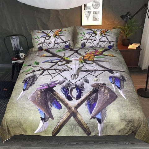 Image of Skull Art Bedding Set - Beddingify