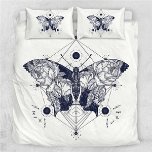 Butterfly Art Comforter Set - Beddingify