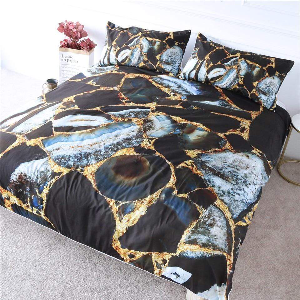 Rock Marble Comforter Set - Beddingify