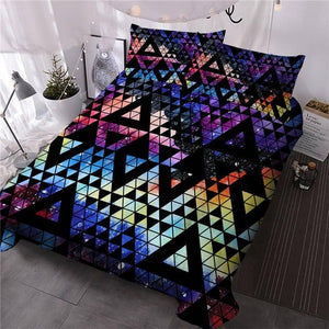 Colorful Geometric Comforter Set - Beddingify