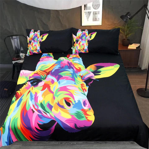 Image of The Royal Giraffe by Weer Comforter Set - Beddingify