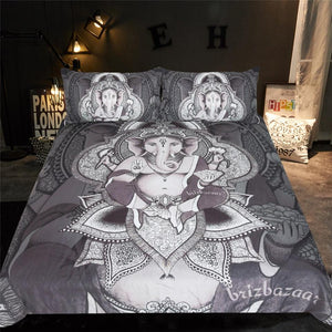 Boho Elephant Comforter Set - Beddingify