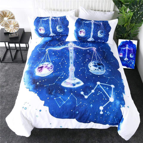 Image of Libra Zodiac Comforter Set - Beddingify