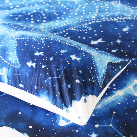 Image of Whale Star Zodiac Bedding Set - Beddingify