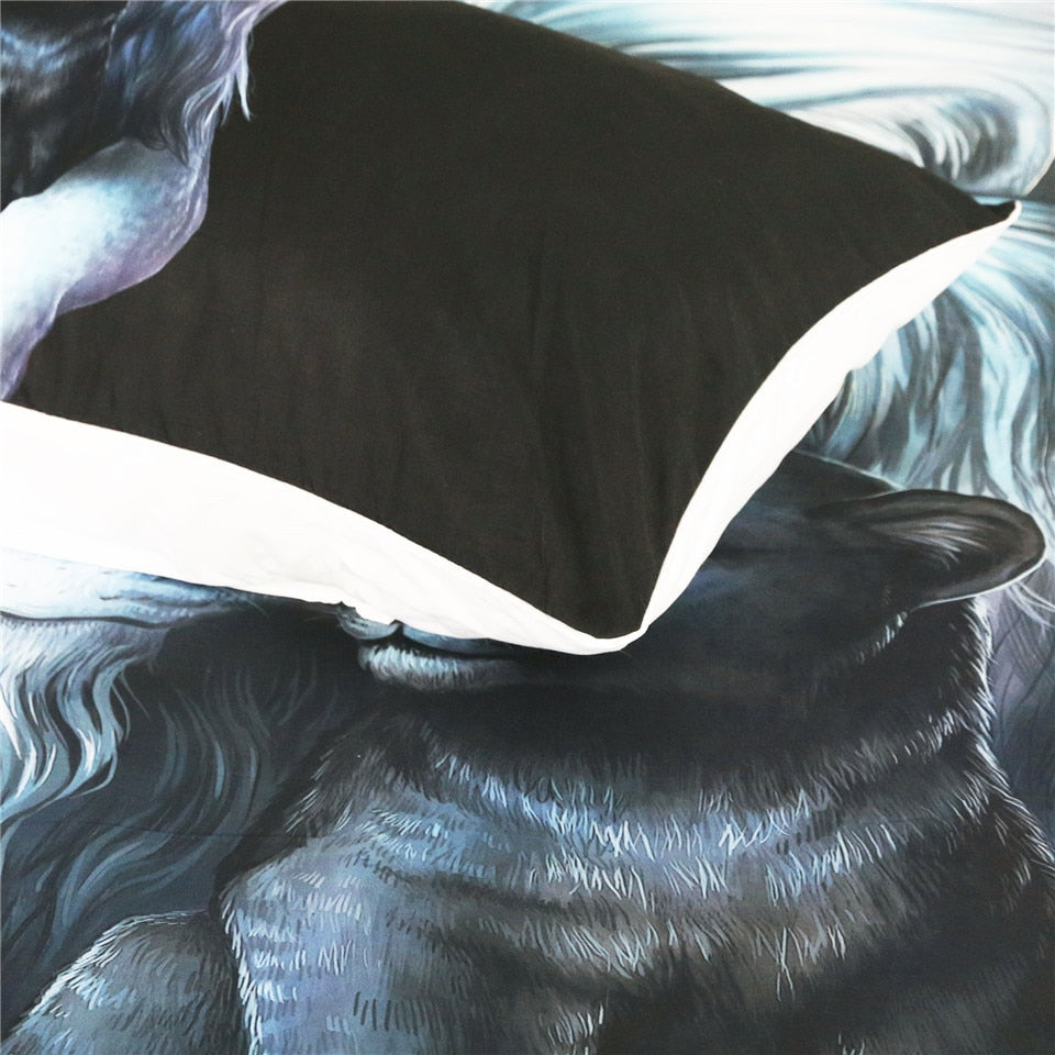 Child of Light Black by JoJoesArt Bedding Set - Beddingify