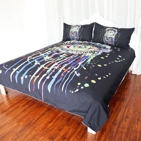 Image of Watercolor Eye Bedding Set - Beddingify