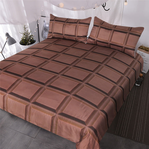 Image of Chocolate Bar Bedding Set - Beddingify