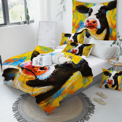 Image of Milk Cow Bedding Set - Beddingify