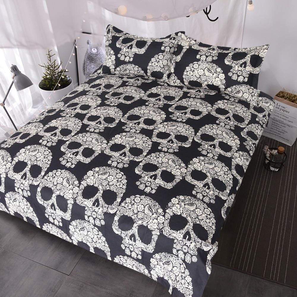 Sugar Skull Comforter Set - Beddingify