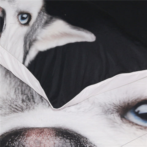 Image of Cute Husky Bedding Set - Beddingify