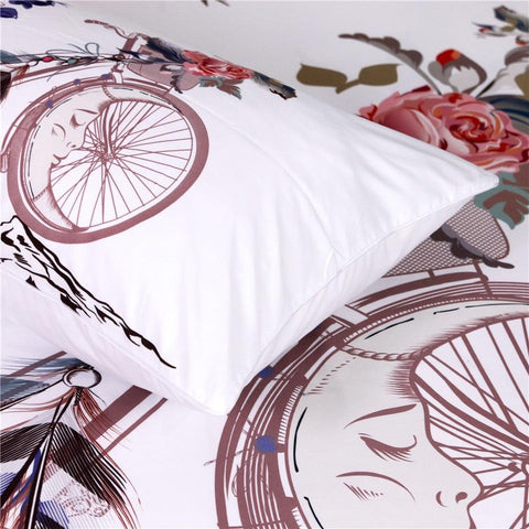 Image of Bicycle Boho Comforter Set - Beddingify