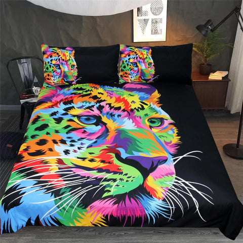 Image of Cheetah Comforter Set - Beddingify