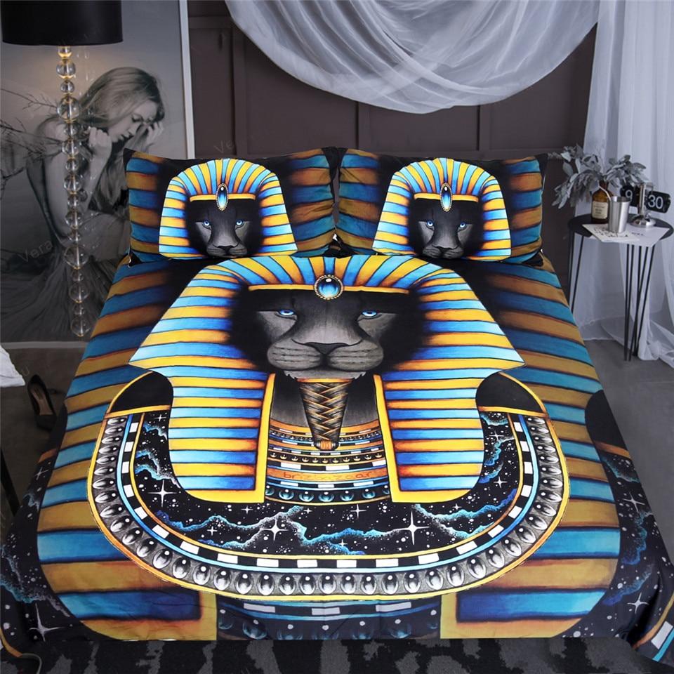 Ancient Egpyt Pharaoh Comforter Set - Beddingify