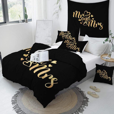 Image of Romantic Letters Comforter Sets - Beddingify