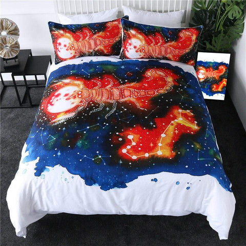 Image of Scorpion Art Comforter Set - Beddingify