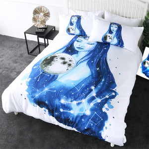 Virgo Planet Art Comforter Set - Beddingify