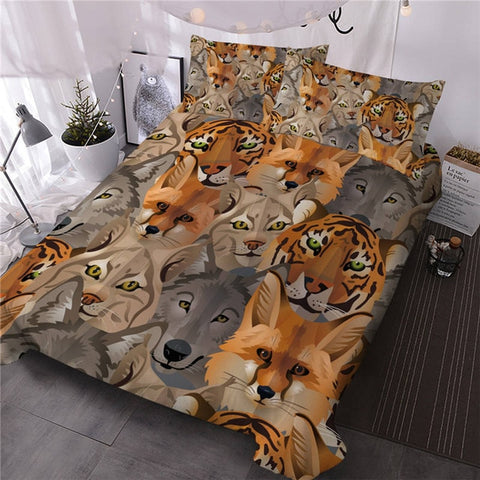 Image of Wild Animal Bedding Set - Beddingify