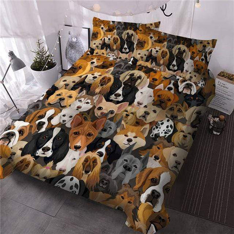 Image of Puppy Dogs Comforter Set - Beddingify