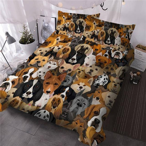 Image of Puppy Dogs Bedding Set - Beddingify