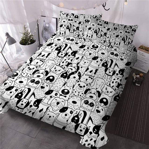 Image of Puppy Dogs Comforter Set - Beddingify