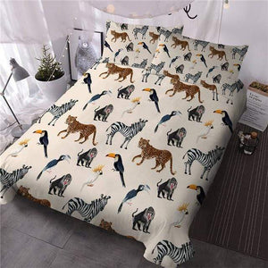 Wild Animals Comforter Set - Beddingify