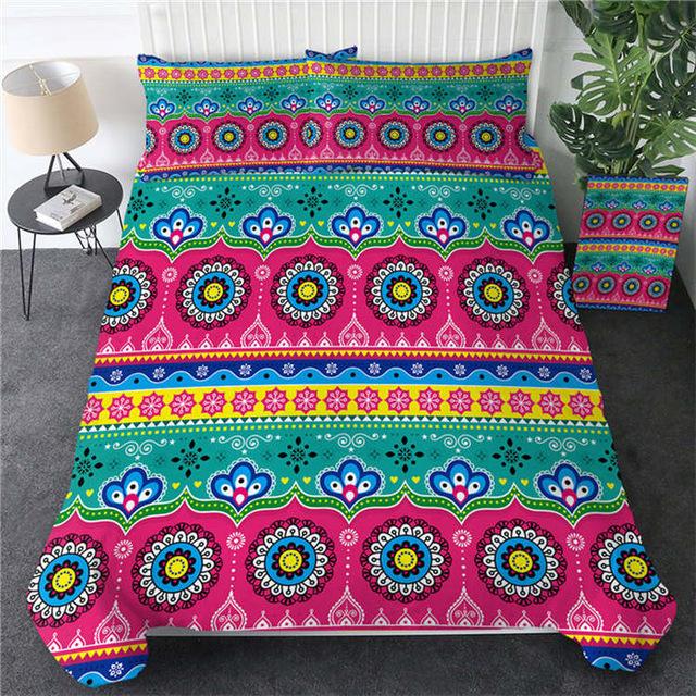 Aztec Geometric Ethnic Comforter Set - Beddingify