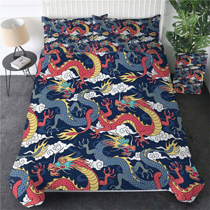 Flying Dragon Bedding Set - Beddingify